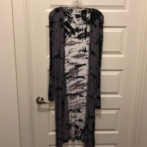 Tie-dye Cotton kimono